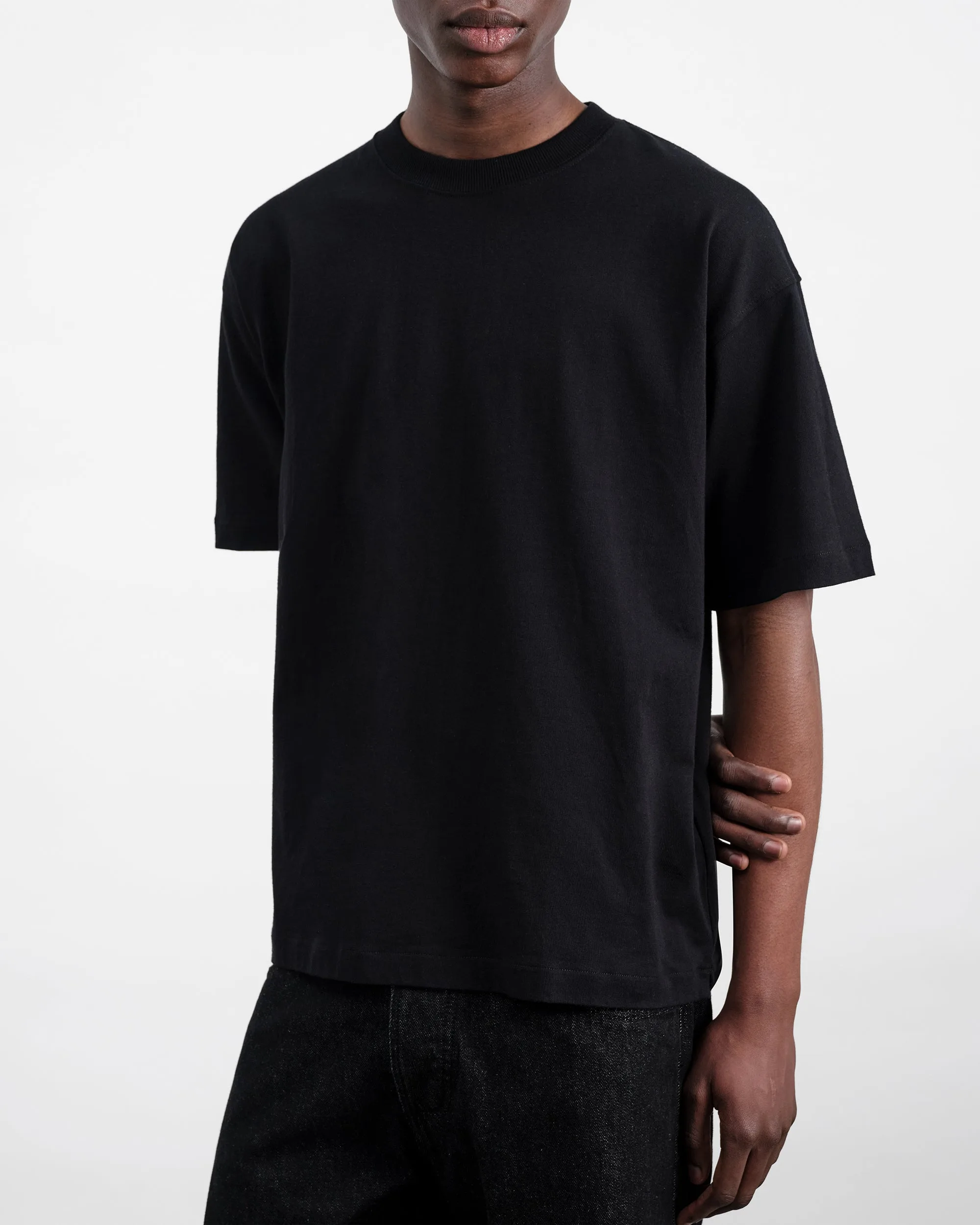 YMC - Earth Triple T-Shirt Black - you must create