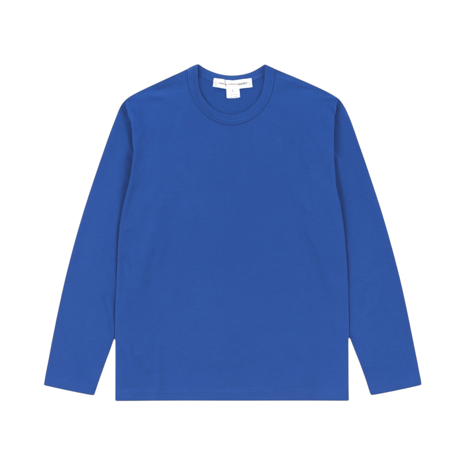 Comme Des Garçons Shirt - Long Sleeve T-Shirt Blue