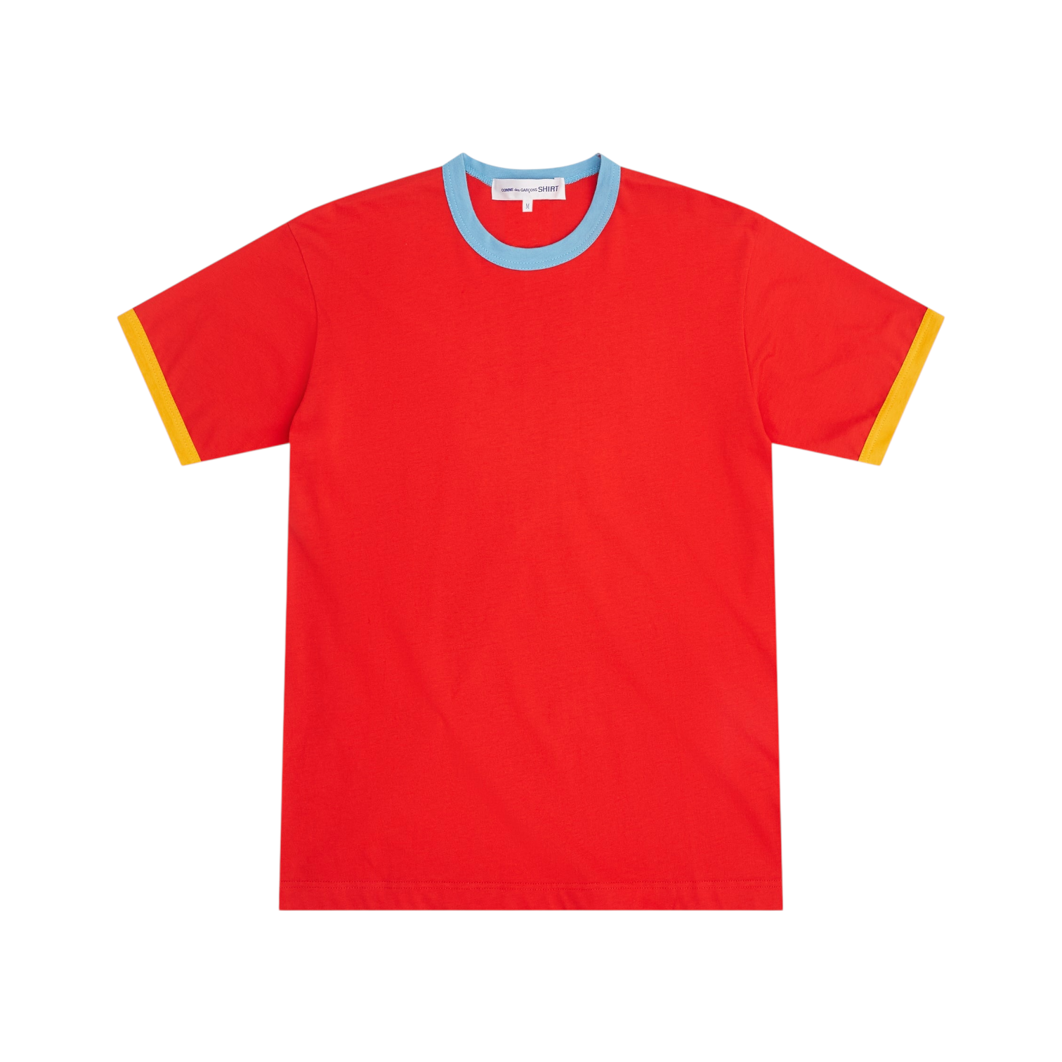 Comme Des Garçons Shirt - Ringer T-Shirt Knit Red