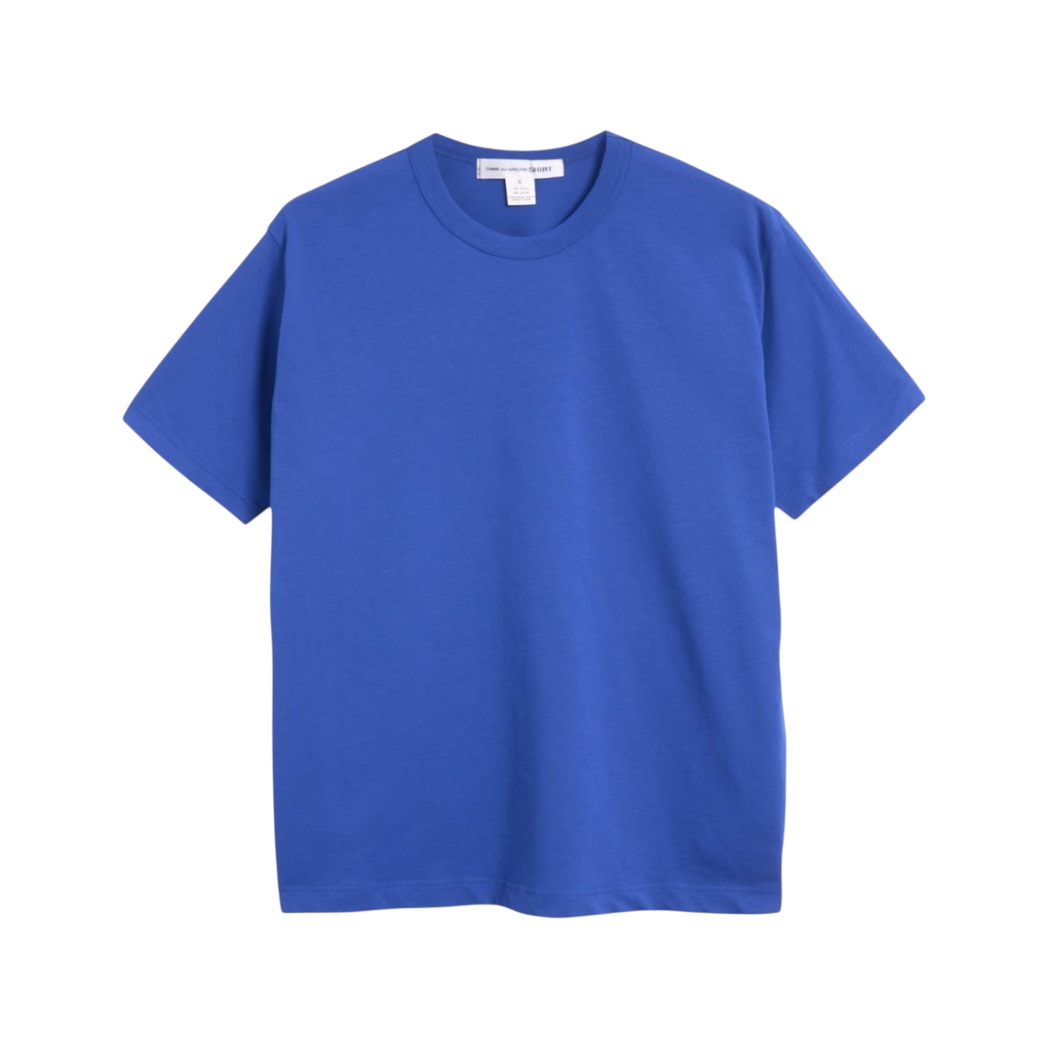 Comme Des Garçons Shirt - Wide Fit T-Shirt Blue