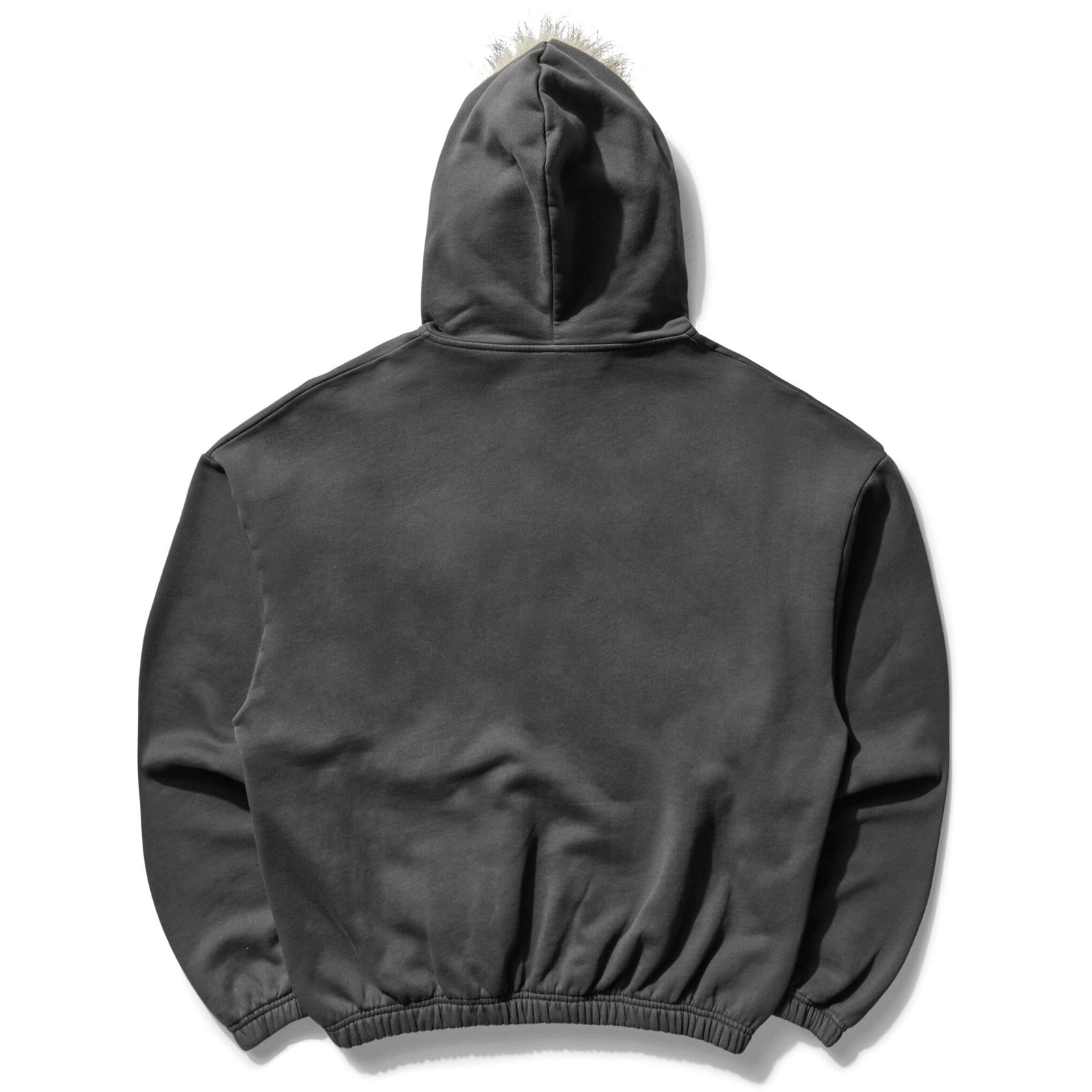Slam Jam X Umbro - Fur Masked Hoodie Dark Grey