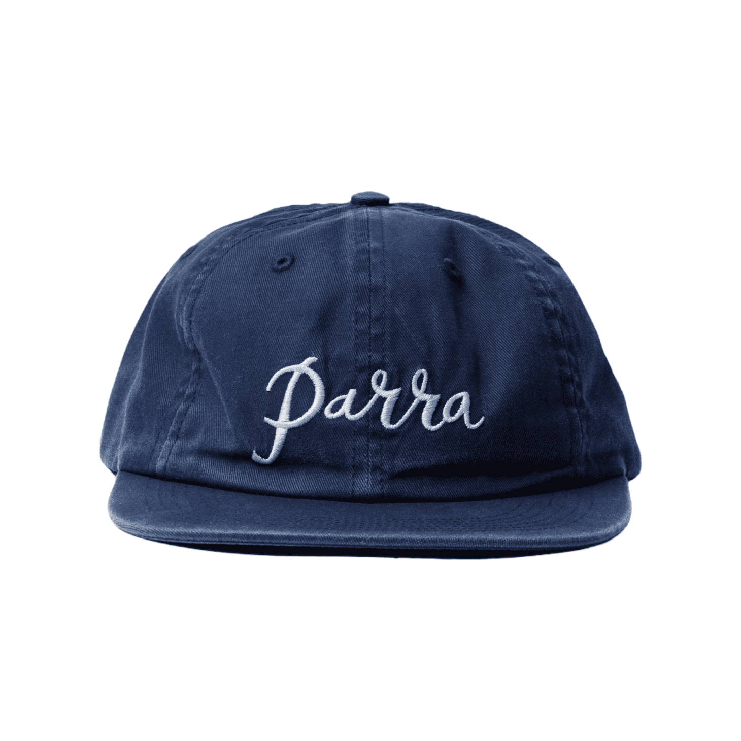 By Parra Scripted 6 panel hat Navy blue