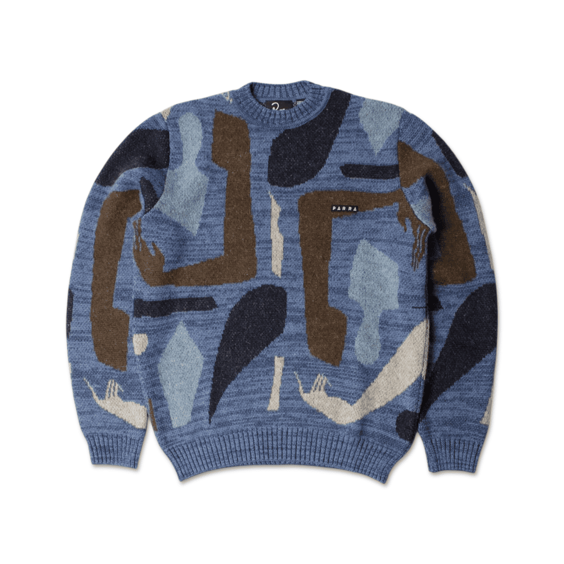 Parra ByParra - Detached knitting pullover Blue