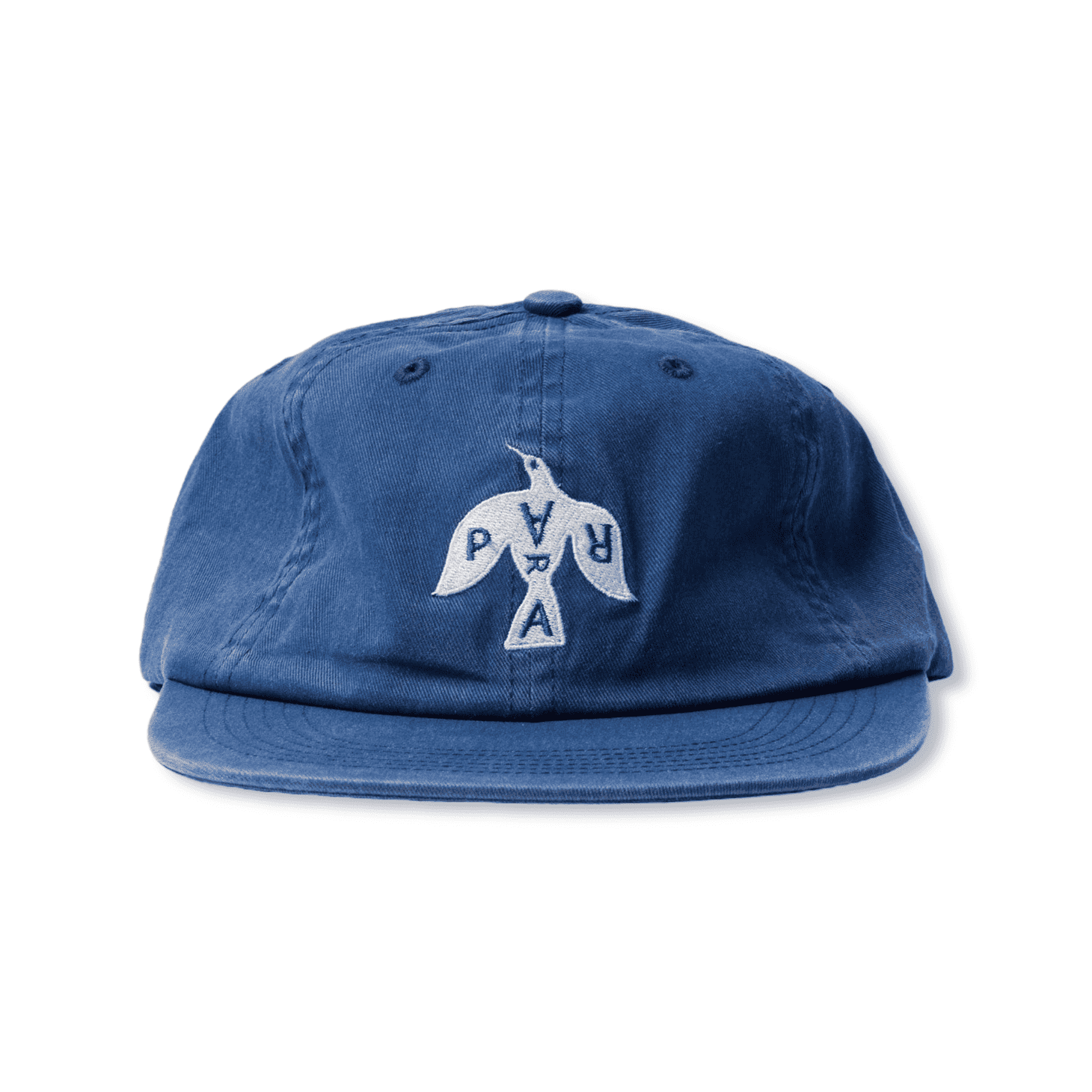 ByParra - Crow logo 6 panel hat blue
