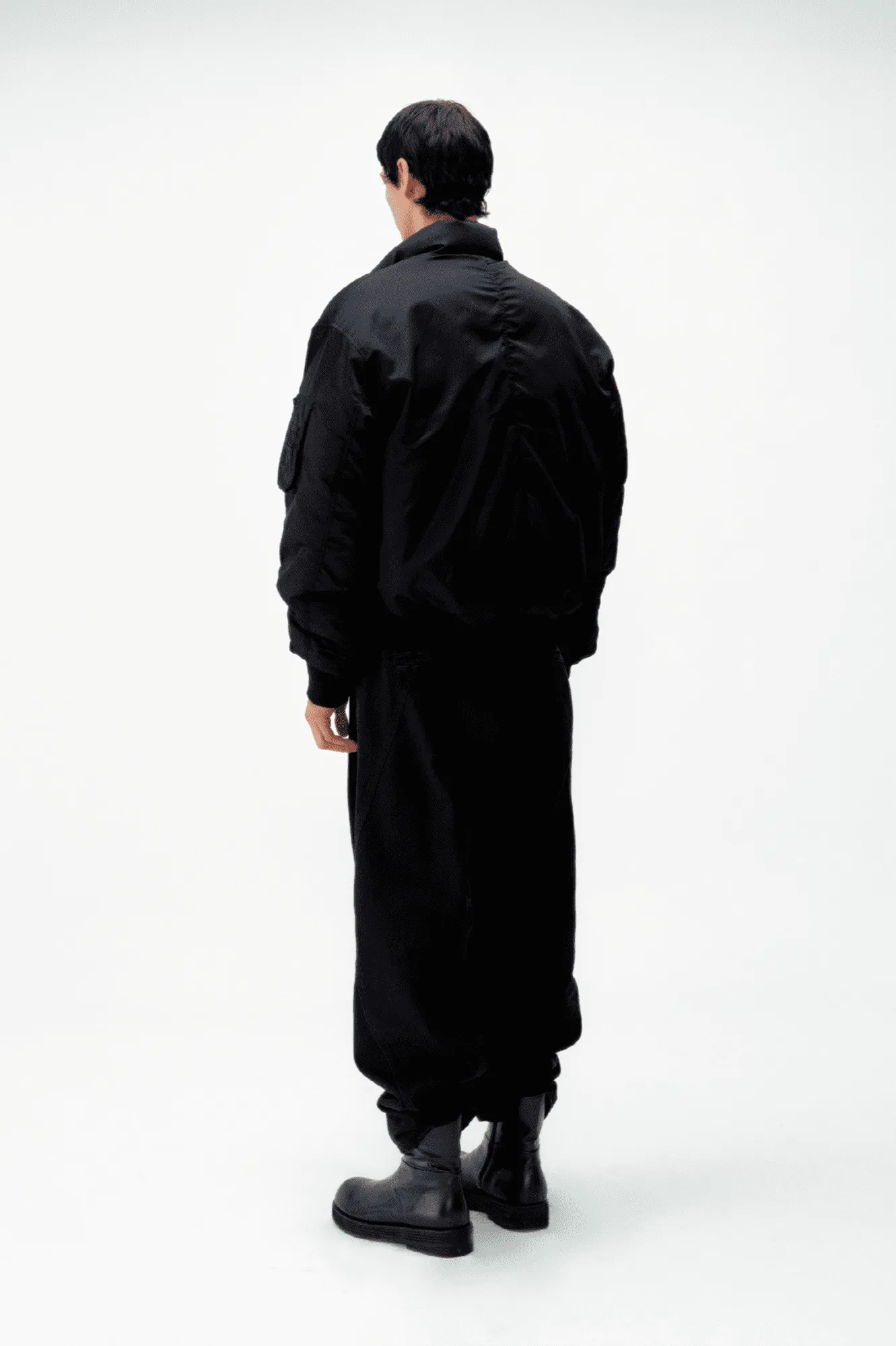 Nu Yorica! - COOR Stand Collar Neck Down Puffer (Black)