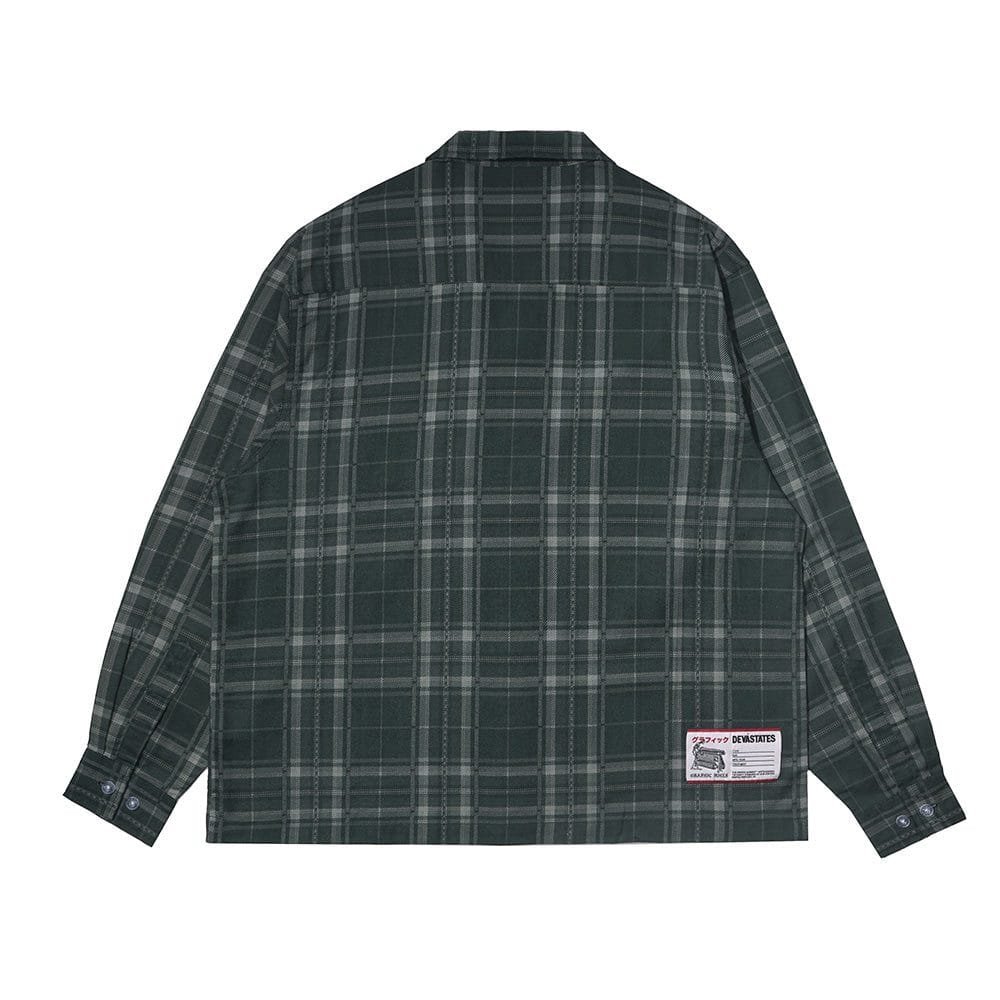 Devá States - Relic Plaid Shirt Green