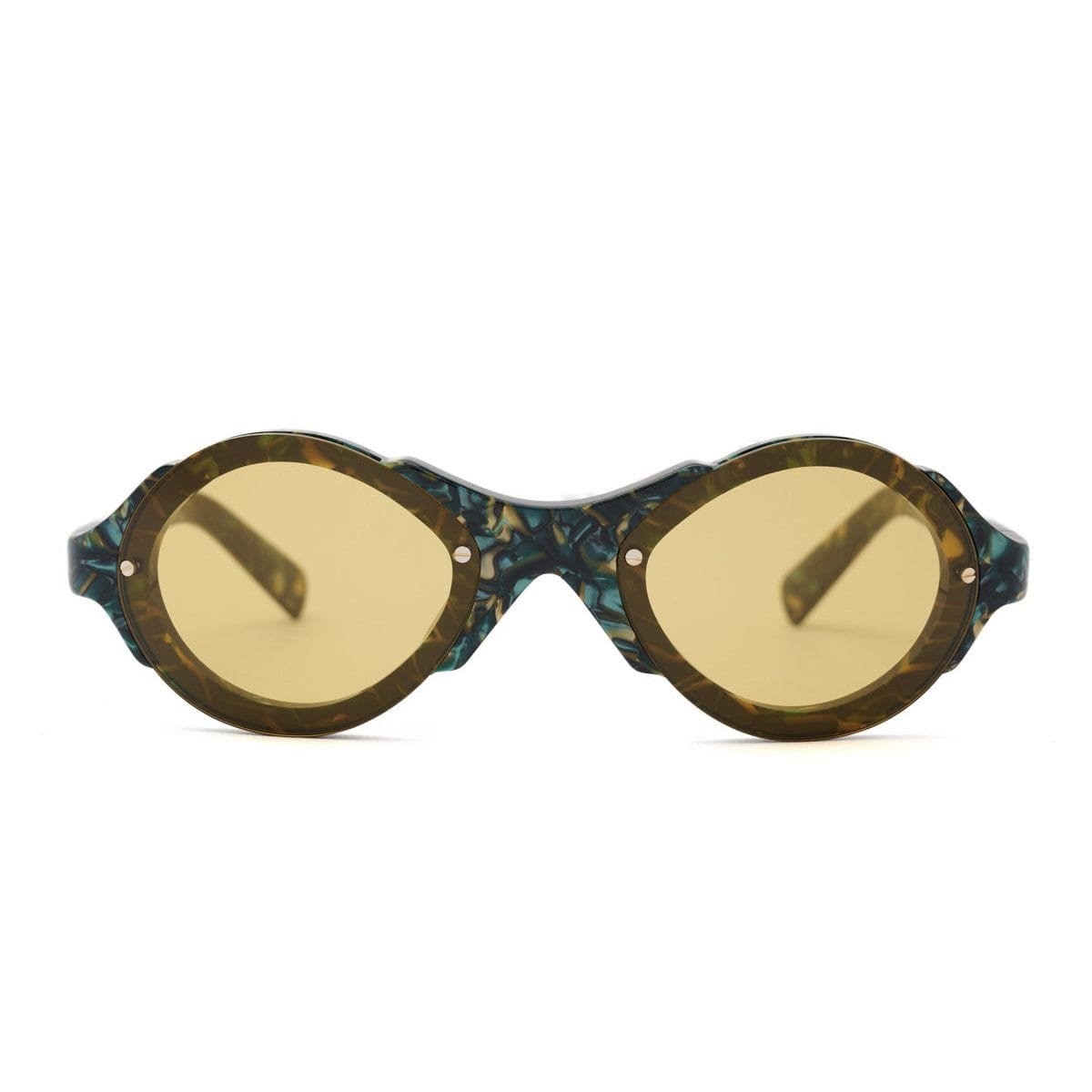 Brain Dead - Mutant Post Modern Primitive Eye Protection - Green Granite sunglassess glasses occhiali da sole