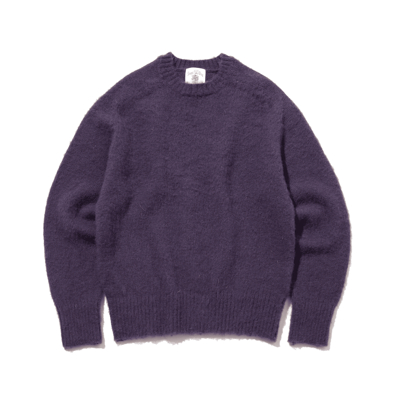 J.Press - Shetland Wool Shaggy Knit Purple (Japan Made) maglione lana viola japan giapponese