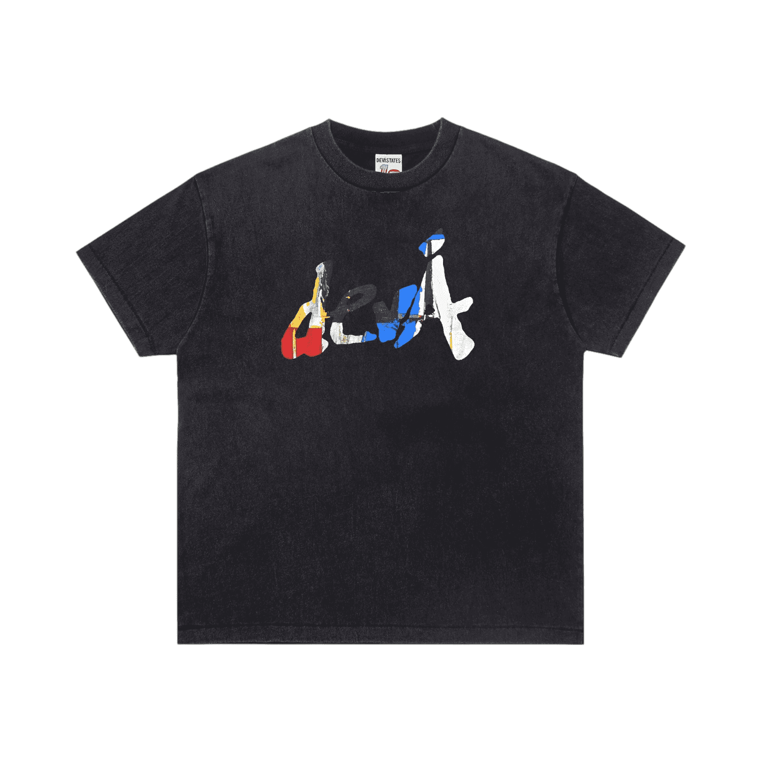 Devá States - Machine Gfx T-Shirt Washed Black