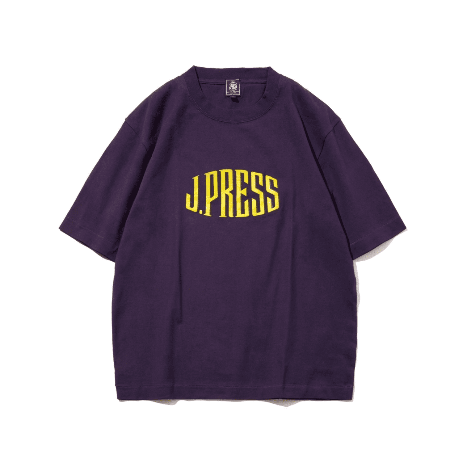 J.Press - Cotton Jersey Logo T-shirt Purple maglietta viola giapponese japan