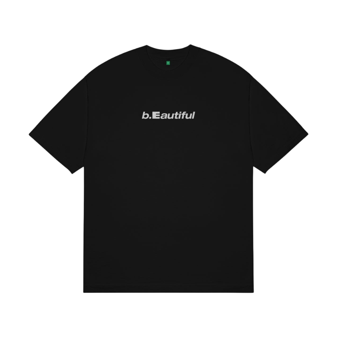 b.Eautiful - Logo T-Shirt (black white) japan brand dover street