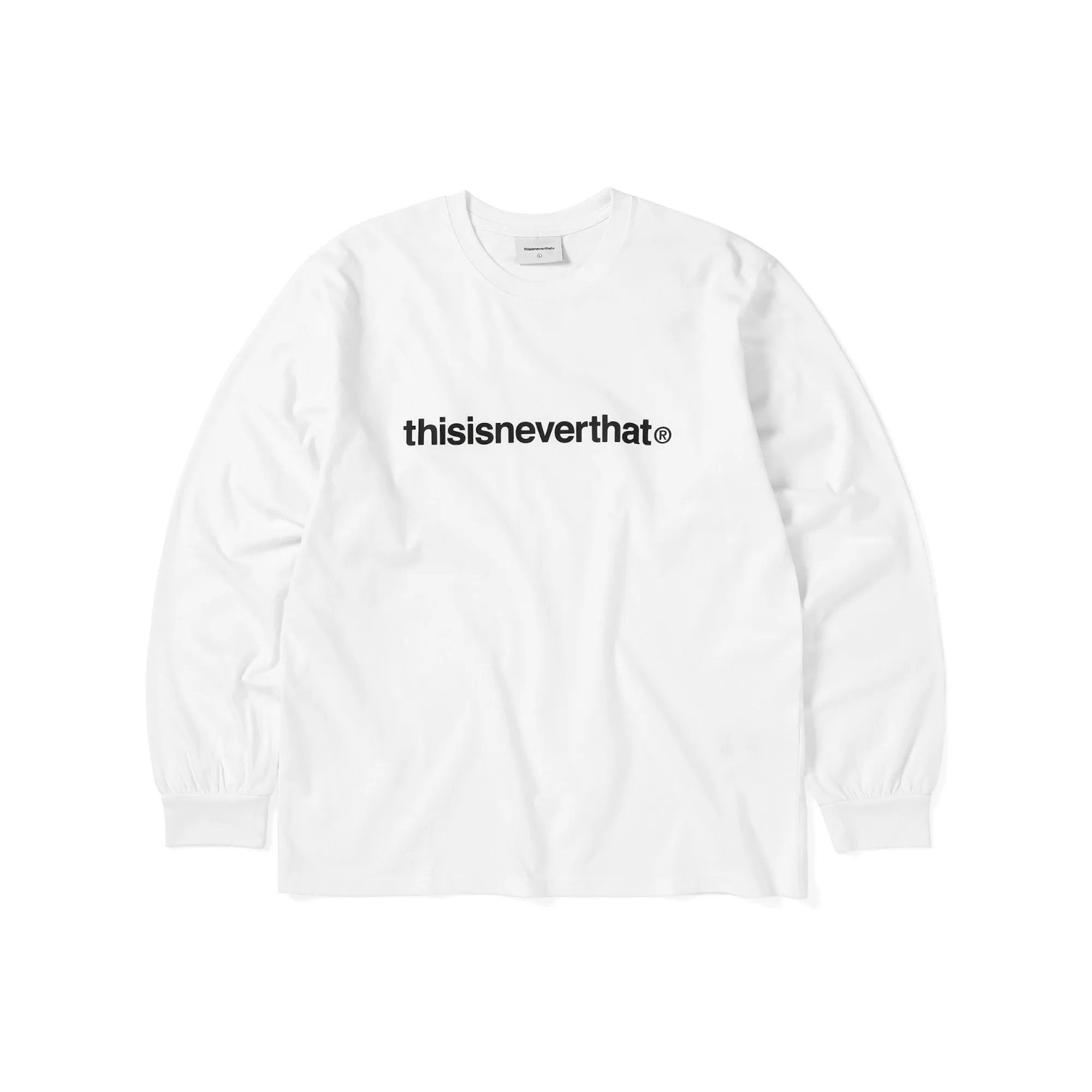 Thisisneverthat - T-Logo L/S Tee White