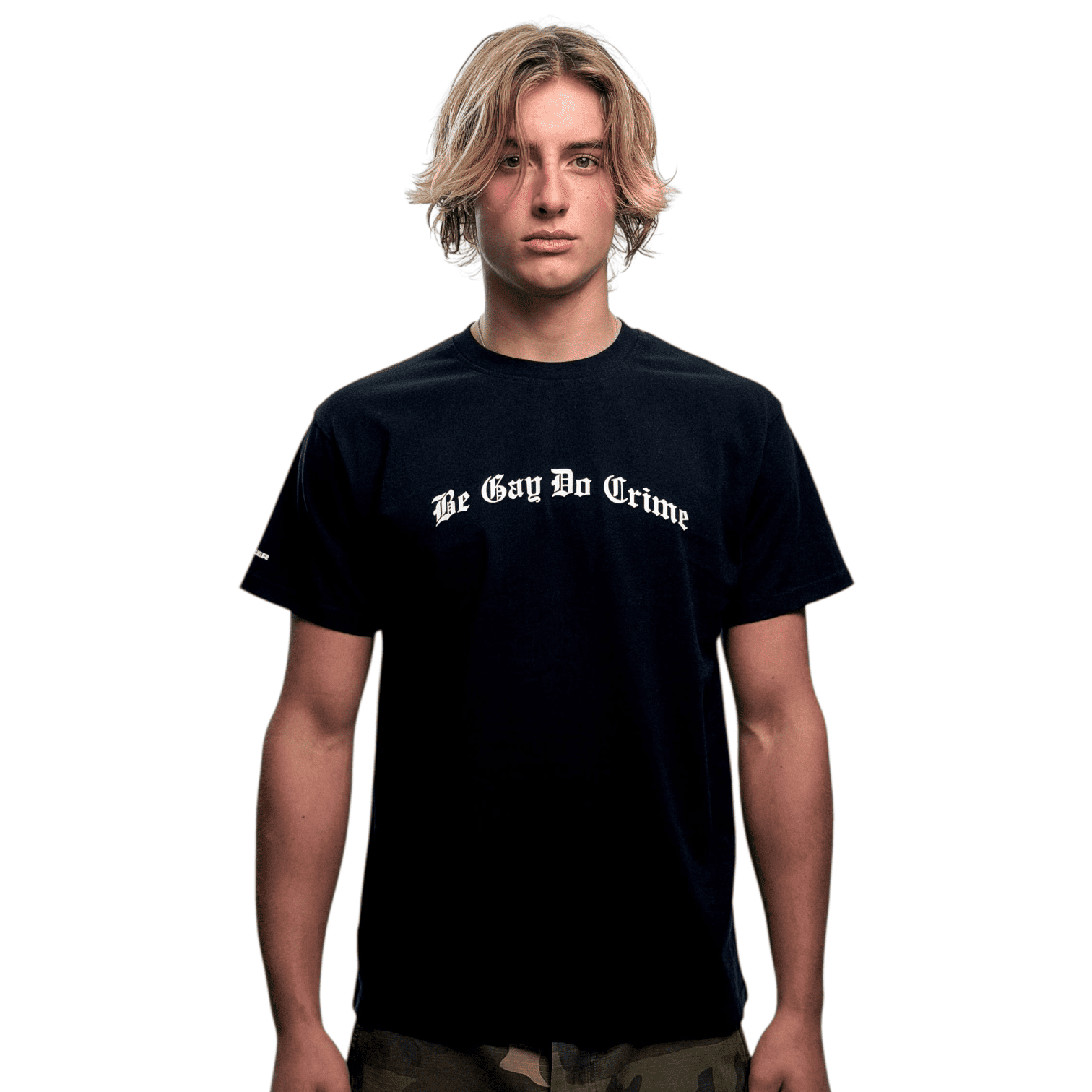 Dagger - Be Gay Do Crime T-shirt black streetwear dover street market berlin underground
