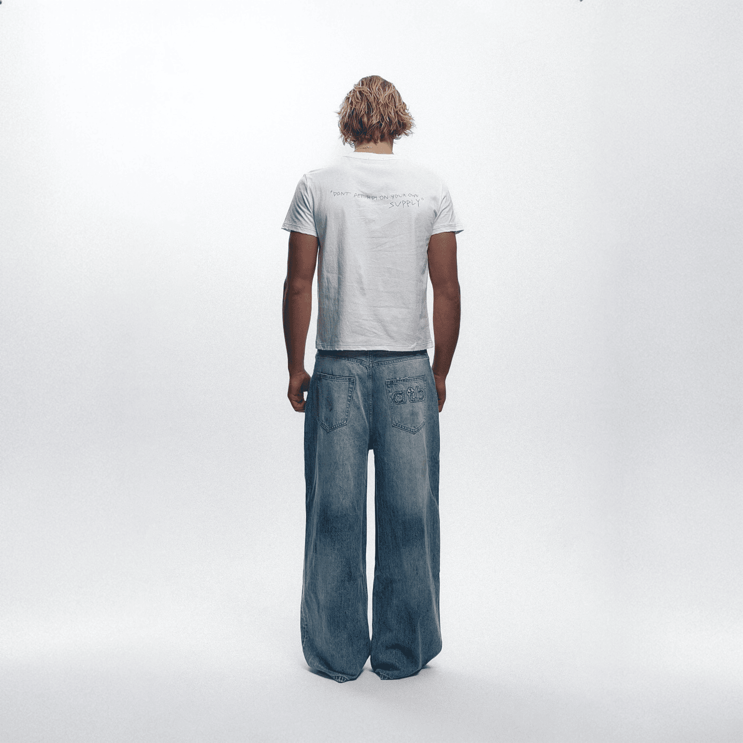 Dagger - Best Buds T-shirt white streetwear dover street market berlin underground boxy cropped fit