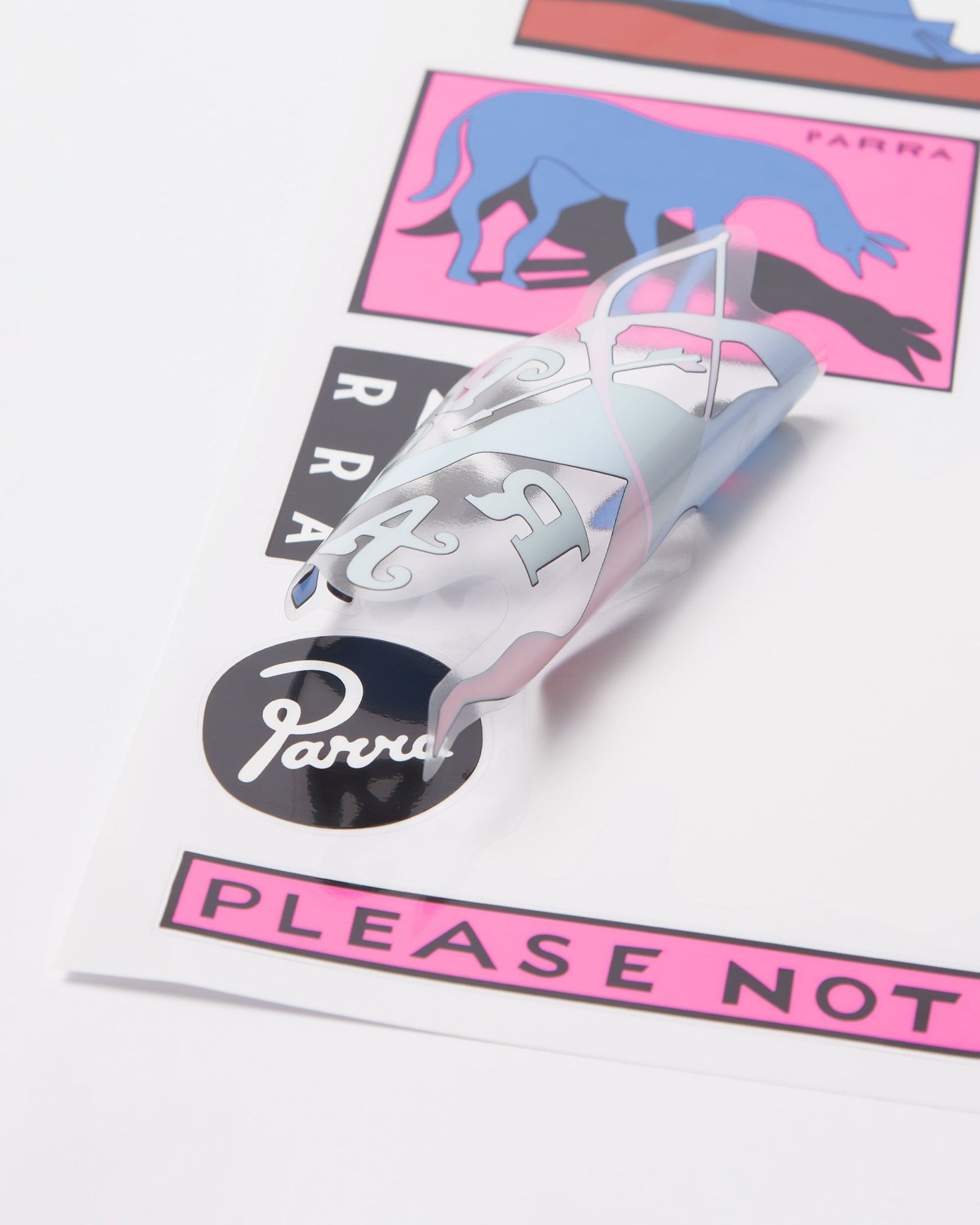 ByParra - Various vinyl sticker sheet Multi