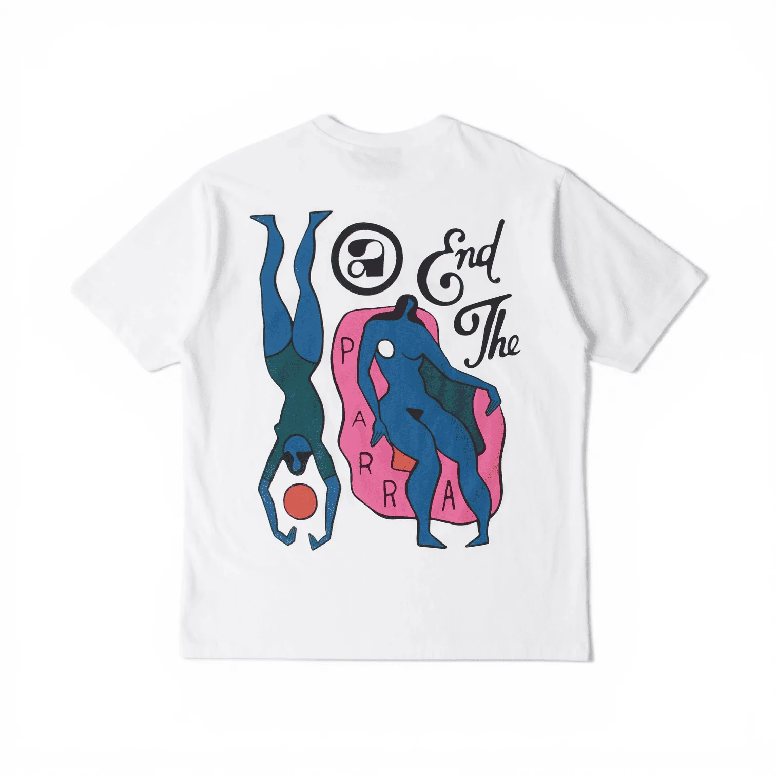 By Parra - End the loungechair t-shirt White
