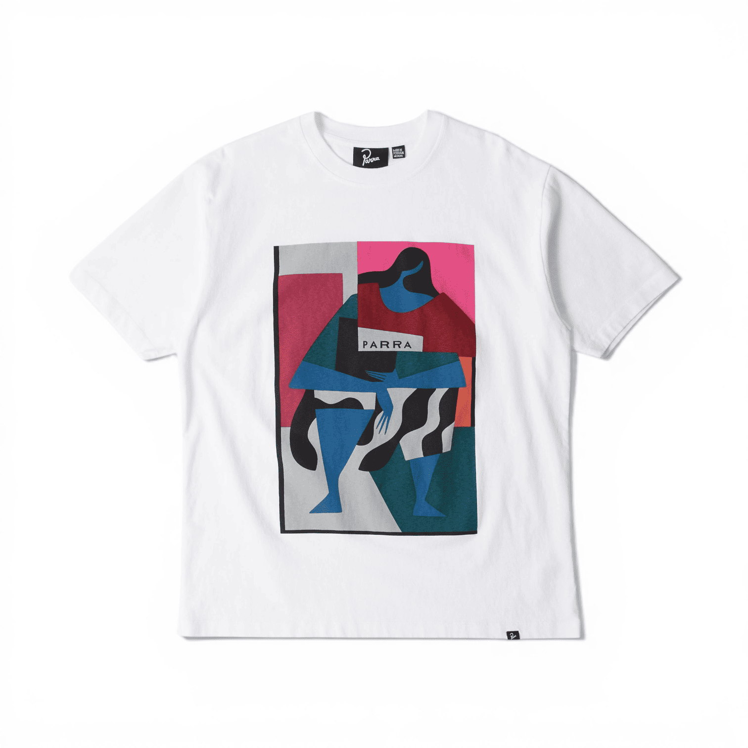By Parra - Reading the square t-shirt White