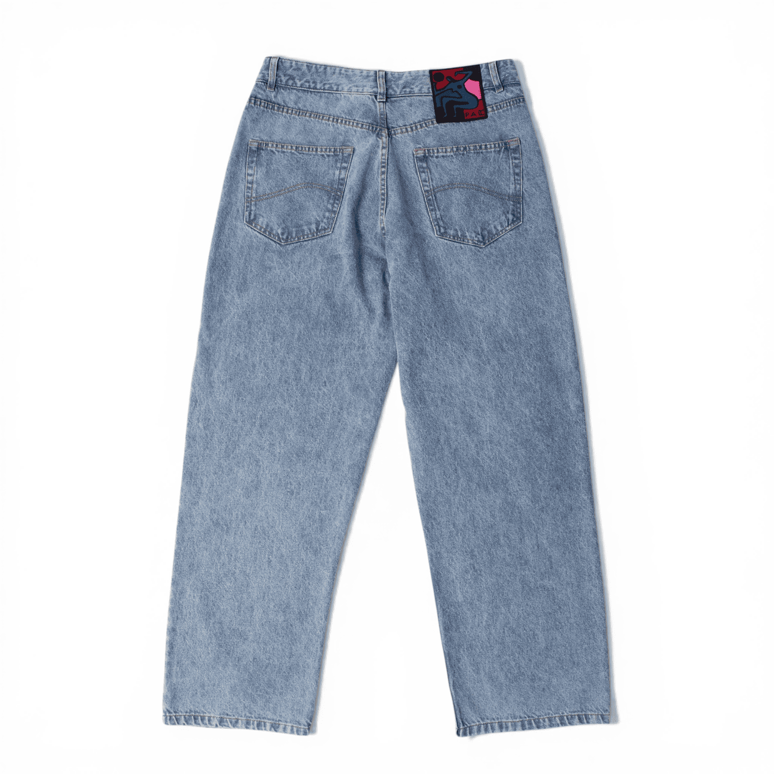 ByParra - Washed up jeans Washed blue