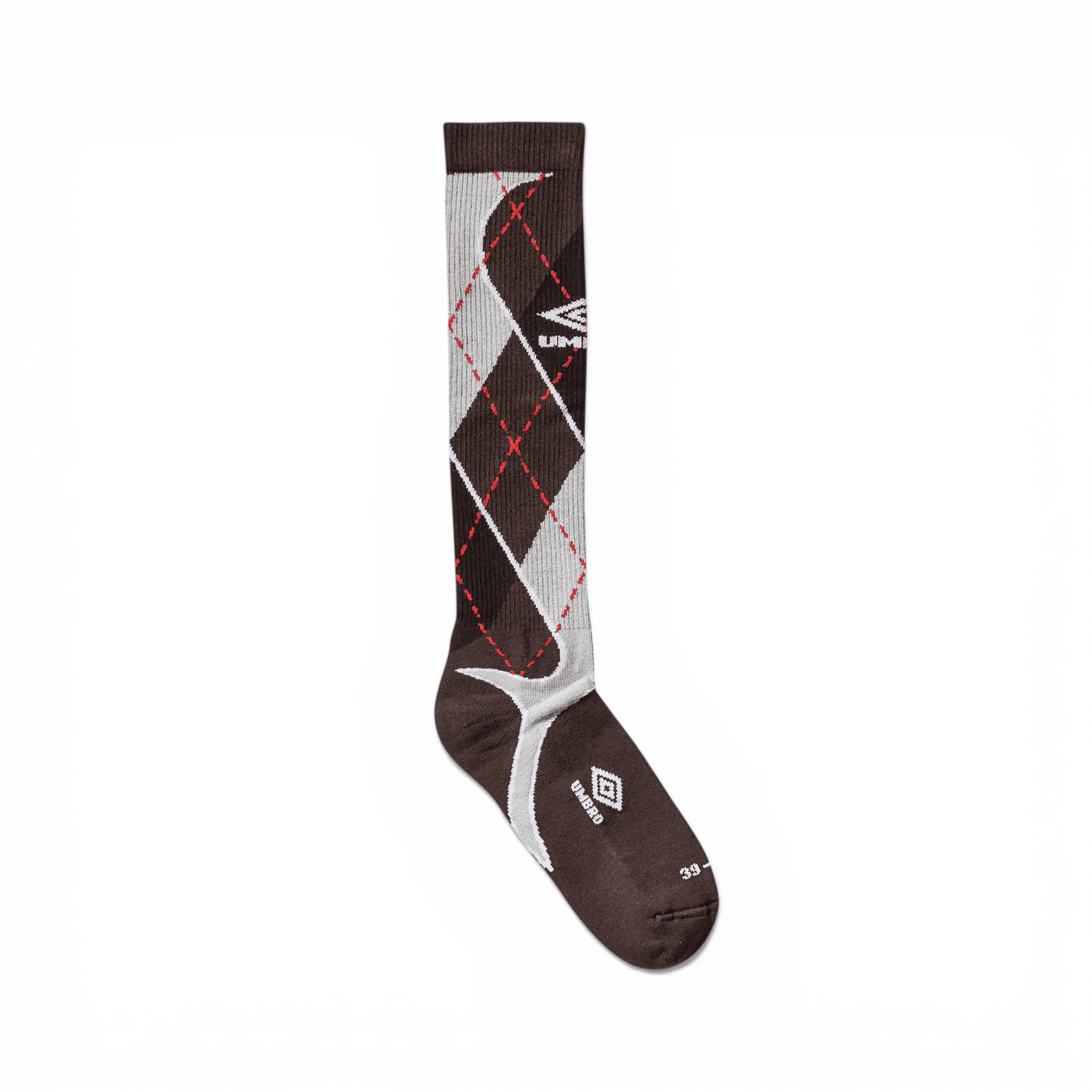 Slam Jam X Umbro - Sport Argyle Socks Black / Dark Gray