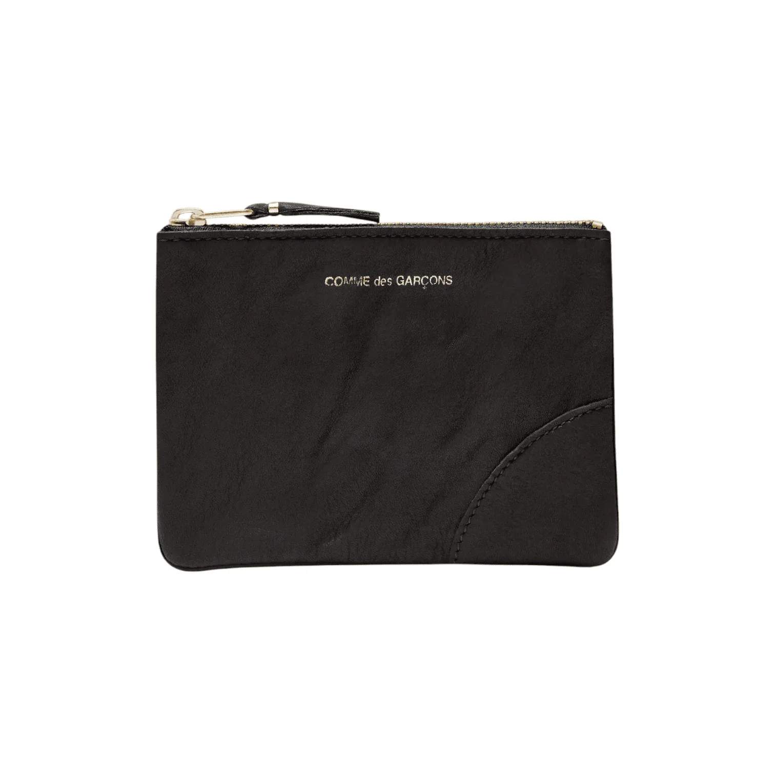 CDG comme des garcons garçons wallet - Washed Wallet Black (8100WW) leather