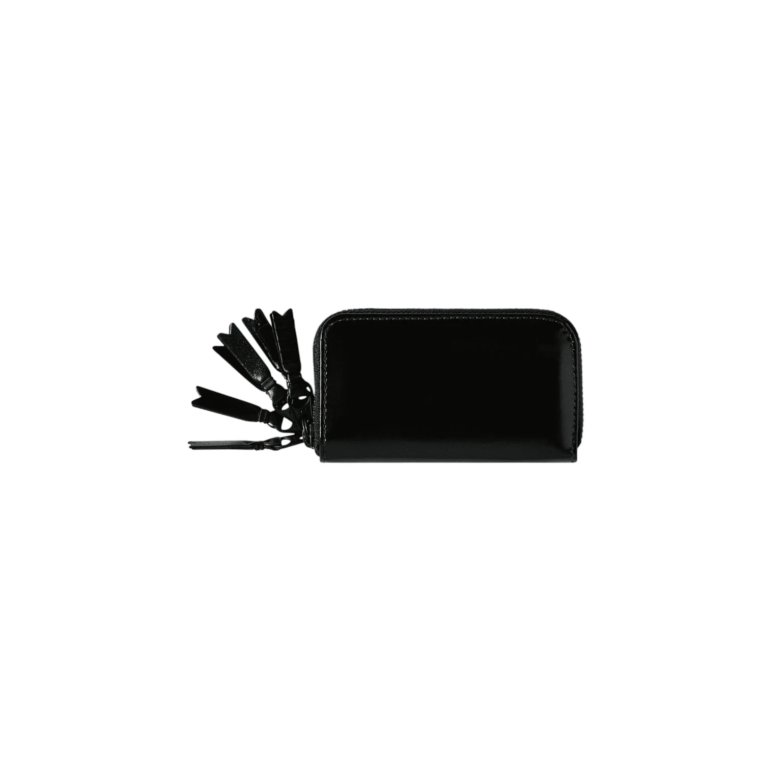 CDG comme des garcons garçons wallet - Zipper Medley Zip Around Wallet Black (SA0410XZM) leather