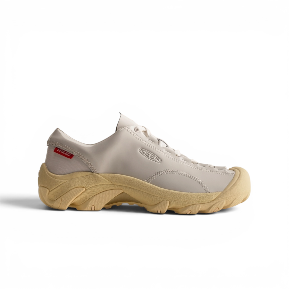 PHILEO: KEEN Targhee x PHILEO Leather White shoes footwear sneakers man woman