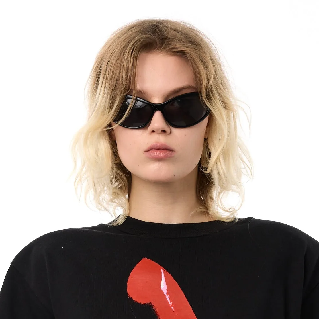 Vaquera - Unisex Cat Eye Sunglasses Black dover street market vaquera nyc online