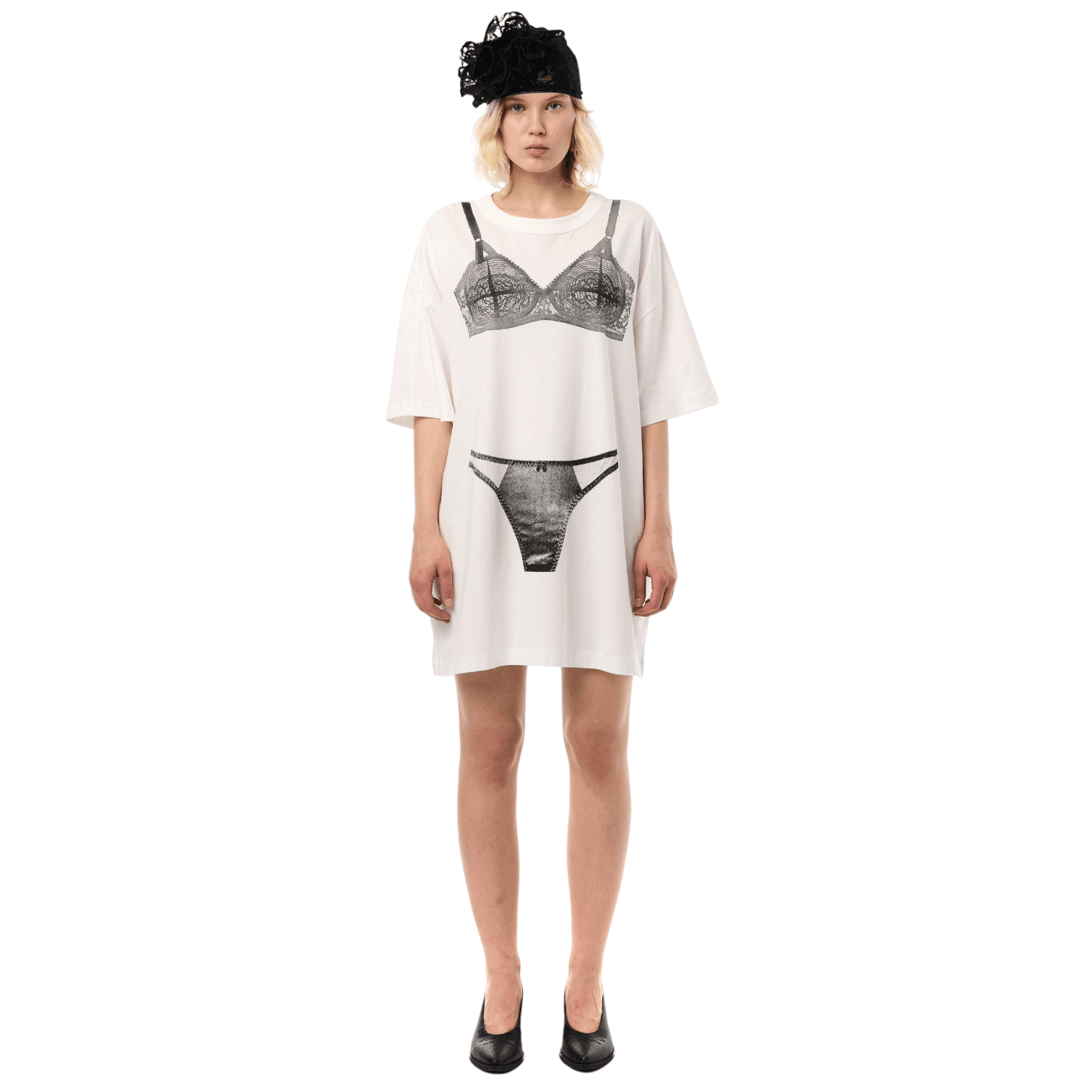 Vaquera - Women's Lingerie Tall Tee off White vaquera nyc online dover street market