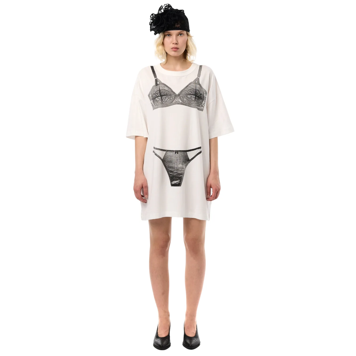 Vaquera - Women's Lingerie Tall Tee off White vaquera nyc online dover street market