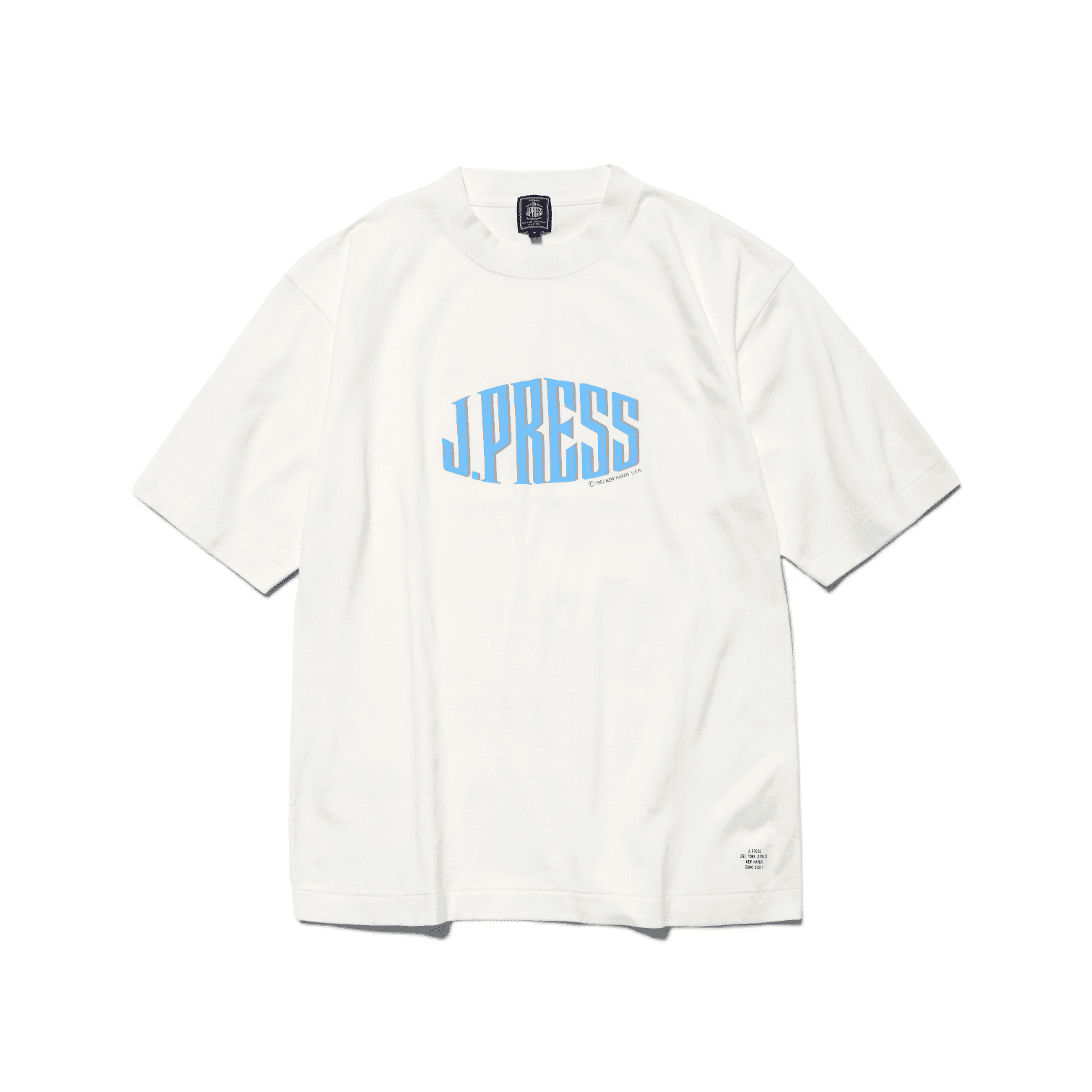 J.Press - Cotton Jersey Logo T-Shirt White