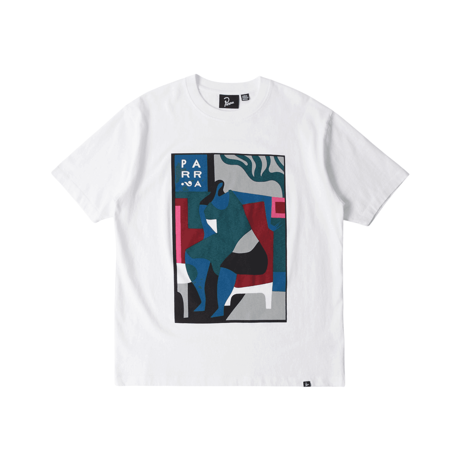 parra ByParra - Leaving now t-shirt White