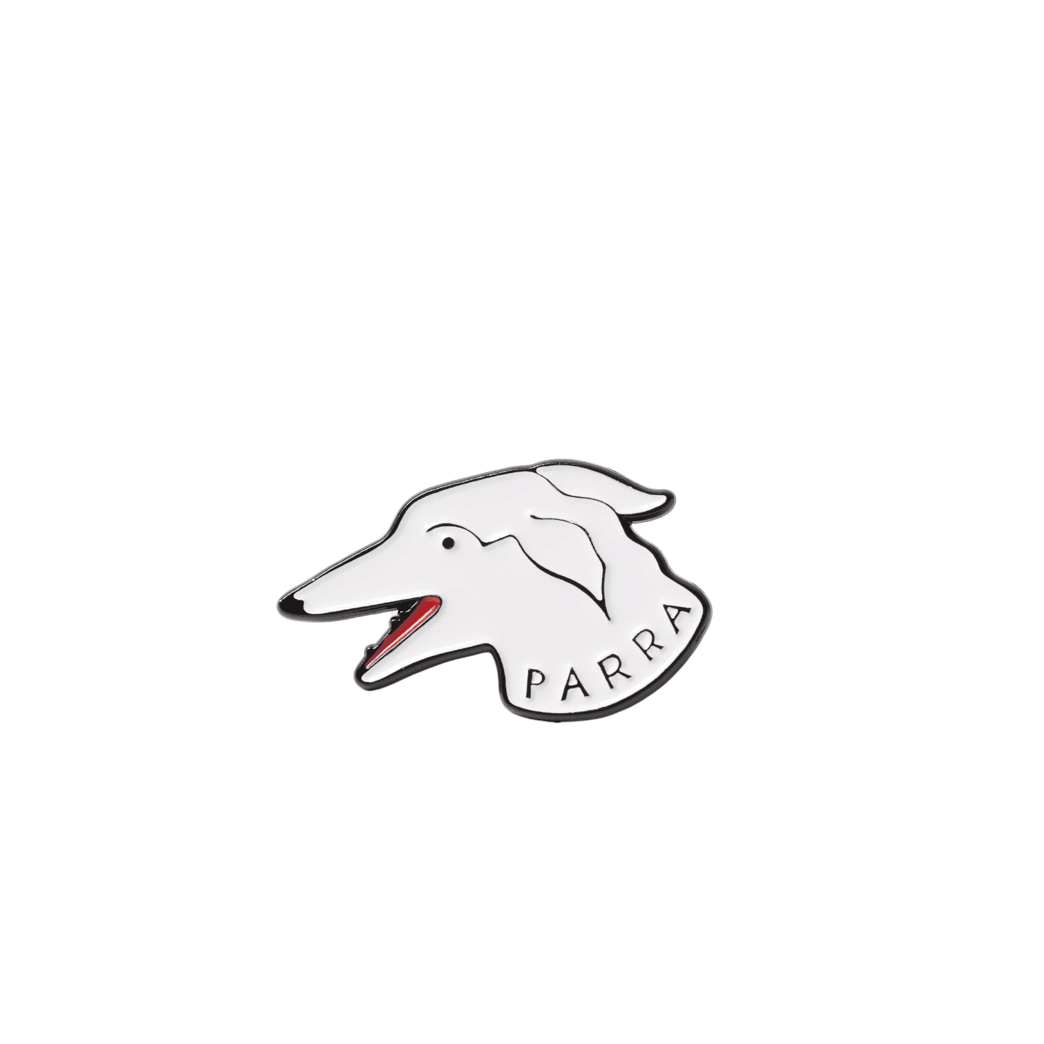 parra ByParra - Dogface enamel pin White