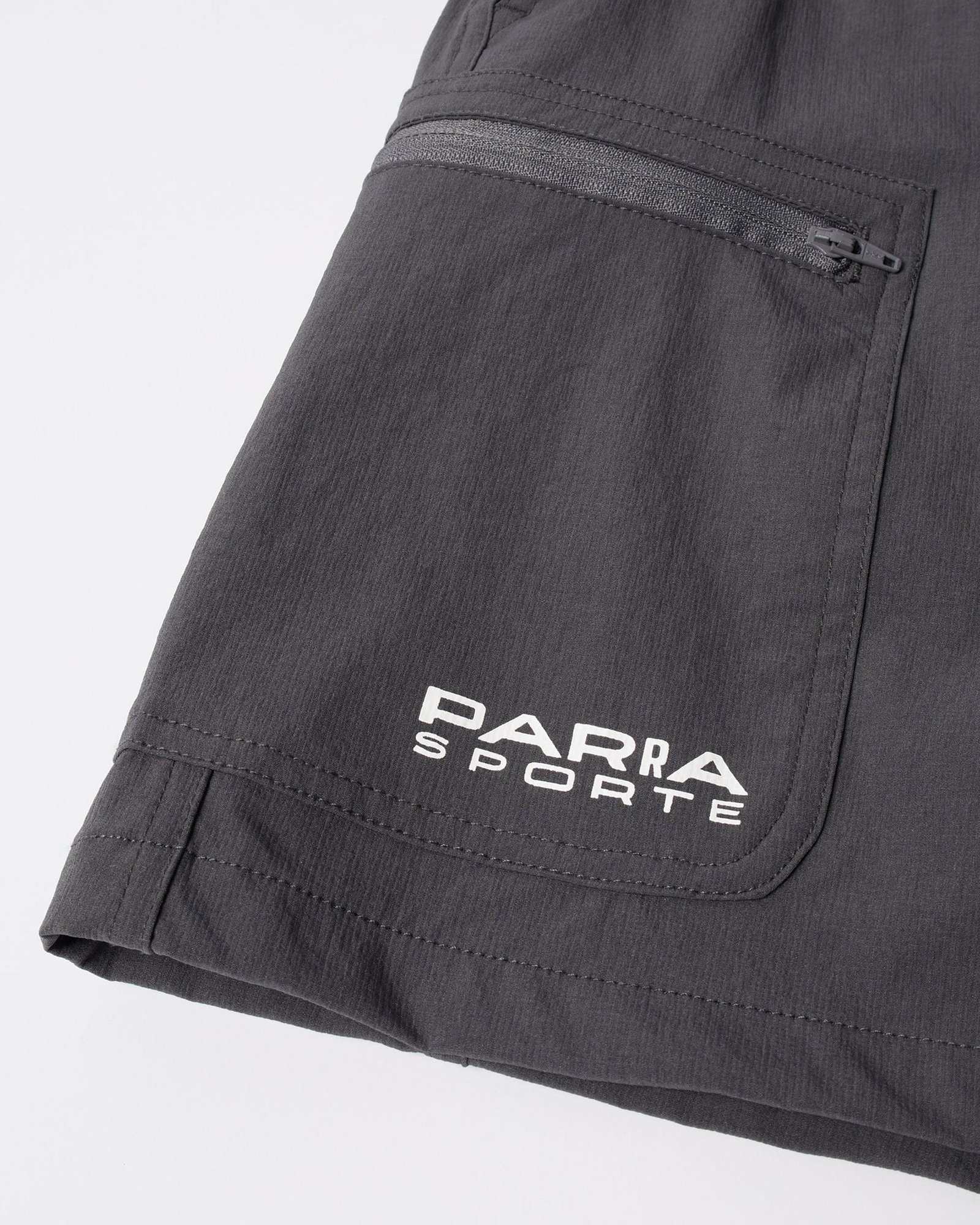 parra ByParra - Hardly hiked ripstop shorts Grey