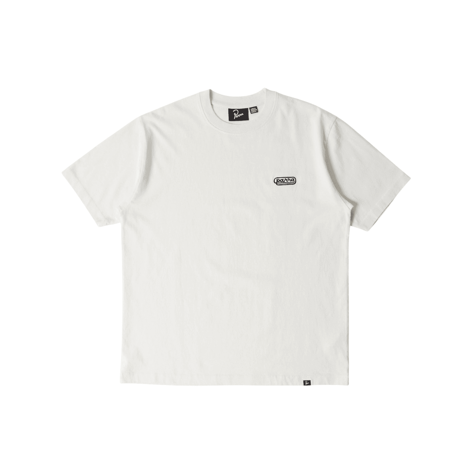 parra ByParra - Wrapped around logo t-shirt Dirty white