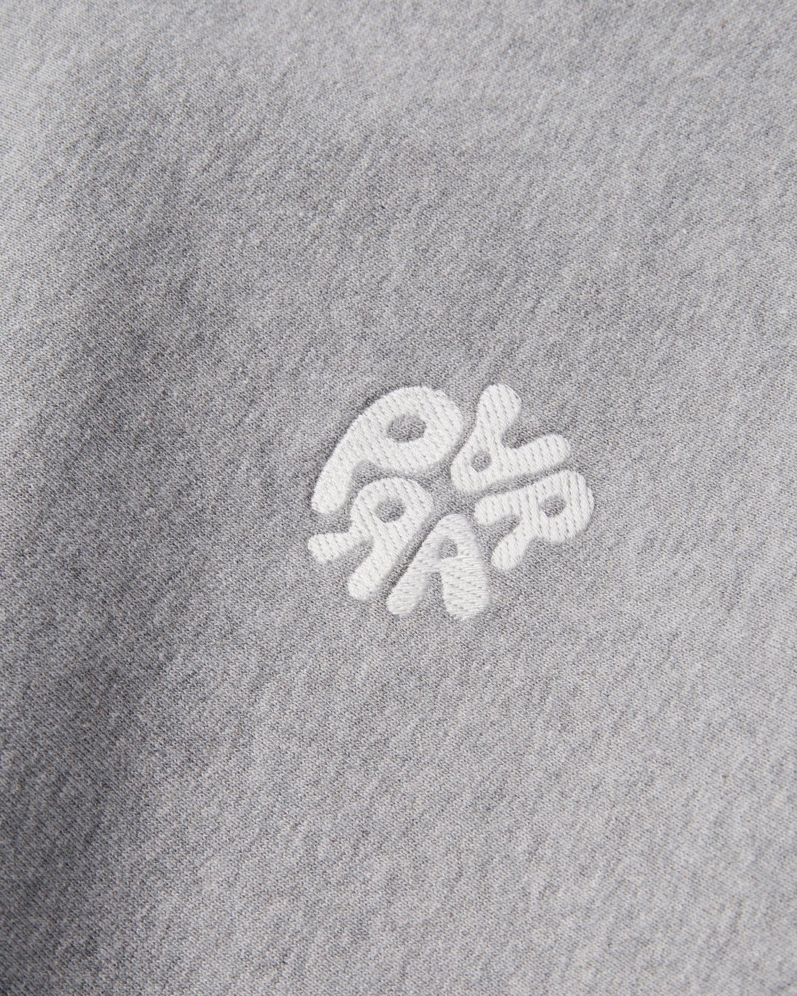parra ByParra - Balloon logo cross-grain crewneck Heather grey