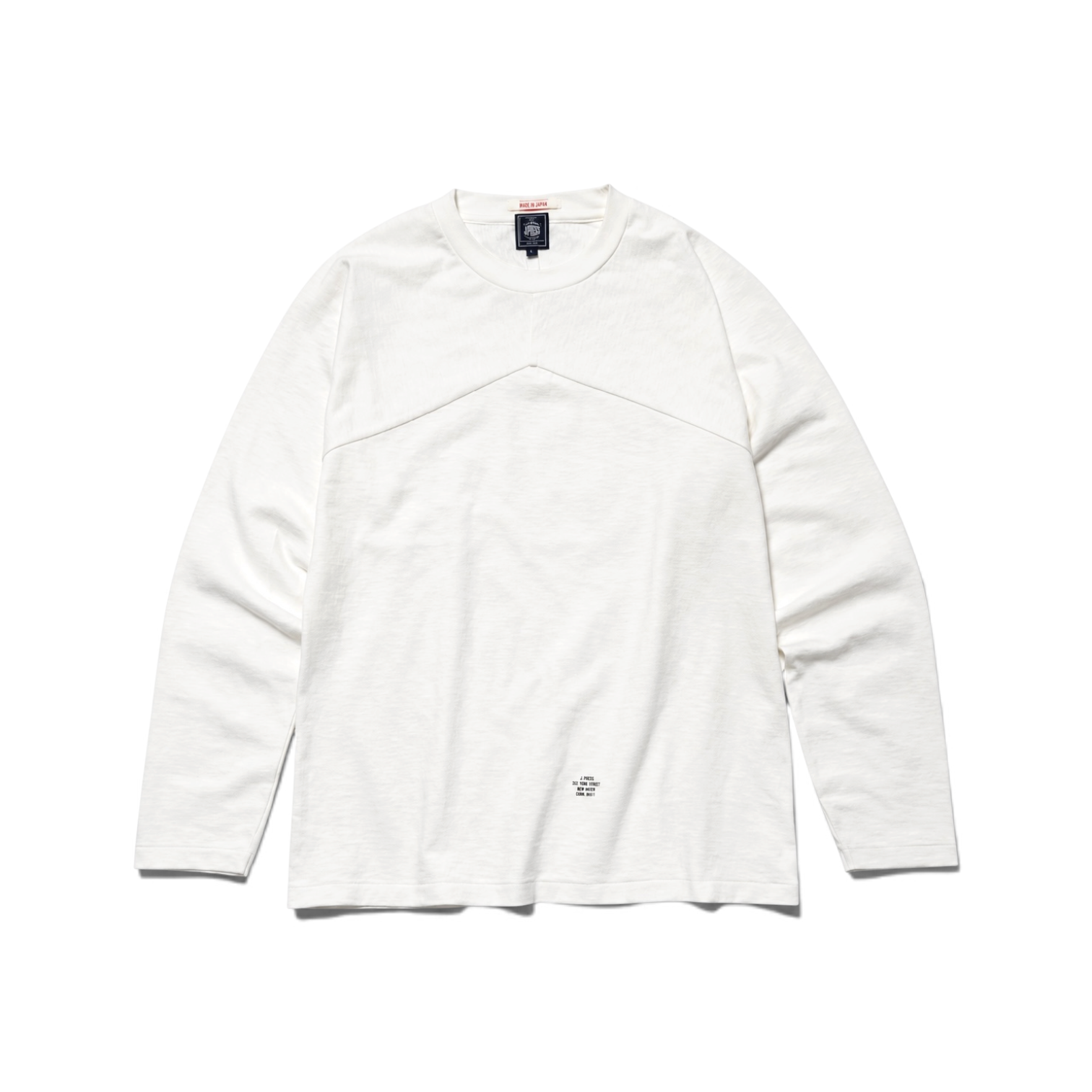 J.Press - Old Vintage Jersey Football T-shirt / Made in Japan streetwear longsleeve long sleeve crop