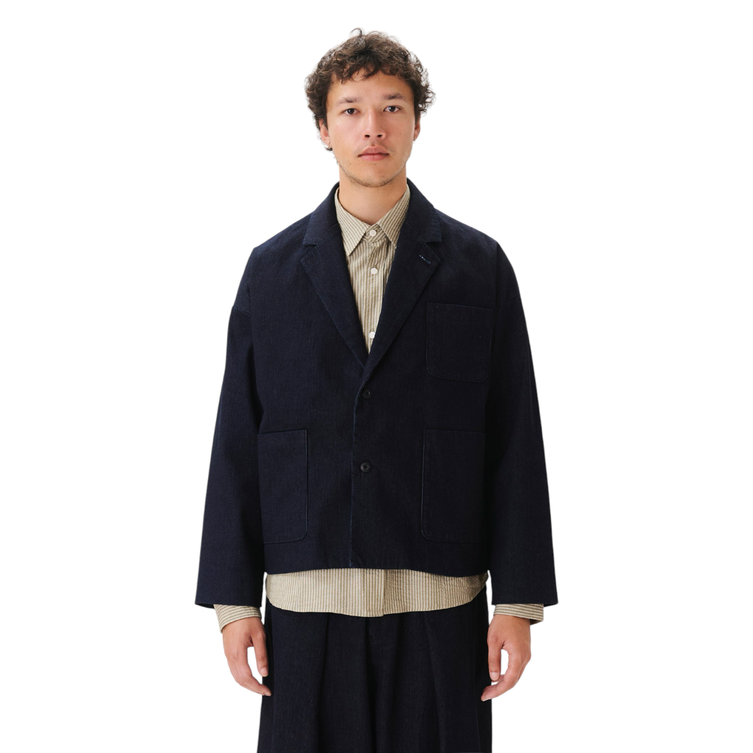Estudio Niksen - Raw Denim Corduroy Blazer